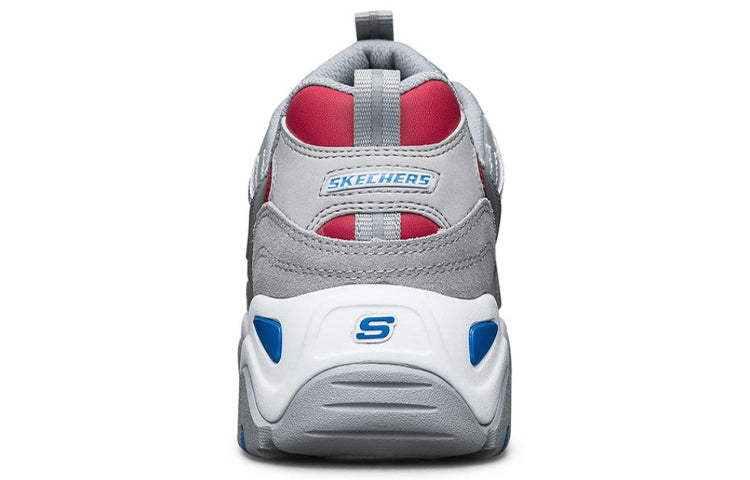 (WMNS) Skechers D'lites 2.0 Sports Shoes Silver/Grey/White 88888393-GRY