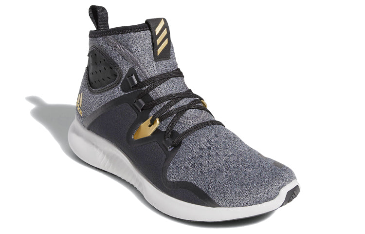 (WMNS) adidas Edgebounce Mid 'Black Gold Metallic' B96335