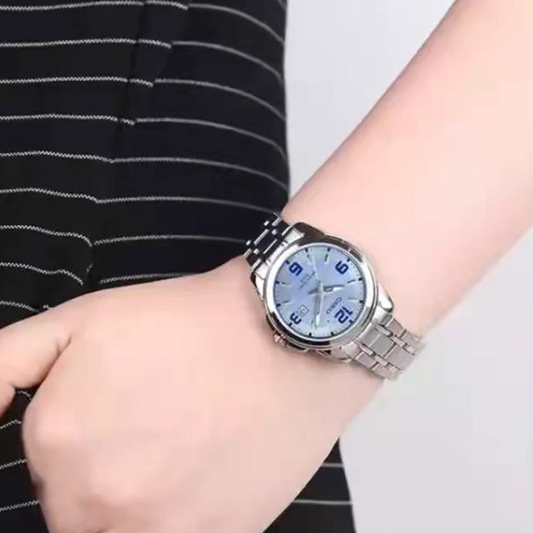 CASIO Quartz es Silver Analog LTP-1314D-2AV