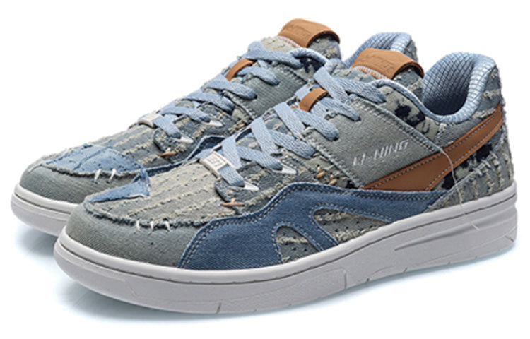 (WMNS) Li-Ning 937 Deluxe Low 'Blue Jeans' AGBR050-3