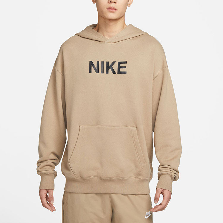 Nike Logo Hoodie 'Khaki' FQ7269-247