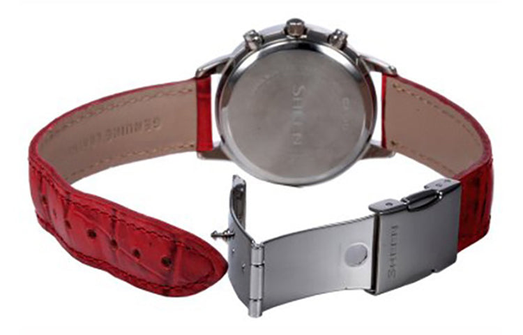 CASIO Female SHEEN Japan / South Korea Fashion Red Analog SHE-5017L-4A