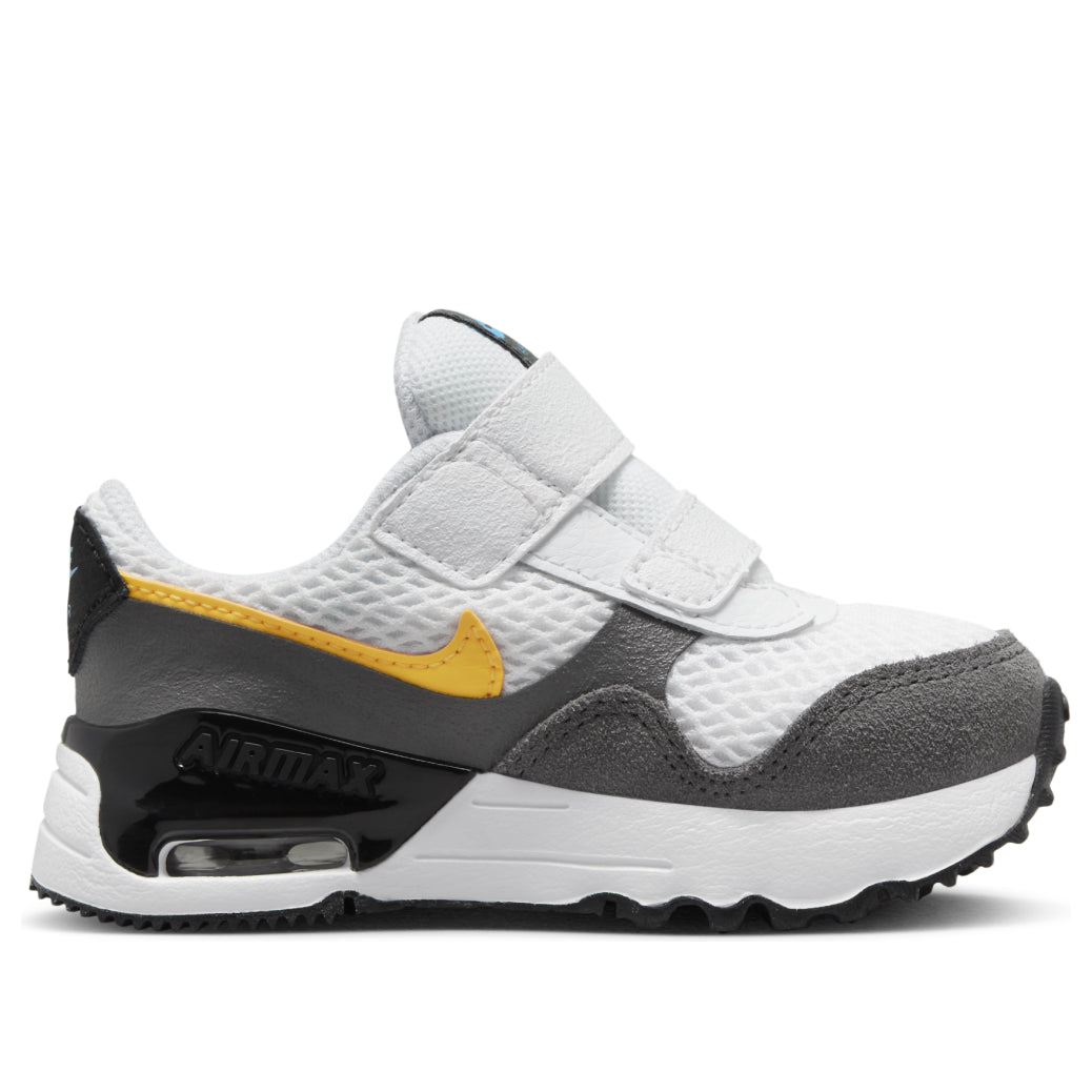 (TD) Nike Air Max SYSTM 'White Grey Orange' DQ0286-104
