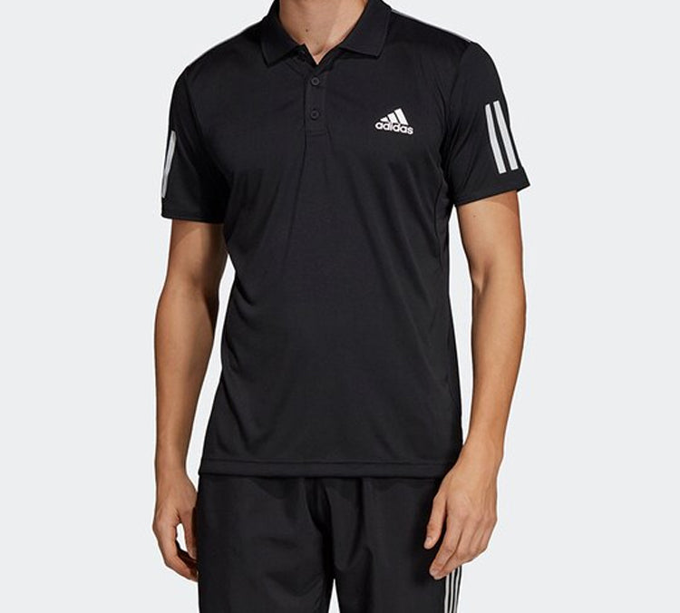 adidas Club 3str Polo Tennis Sports polo Black DU0848