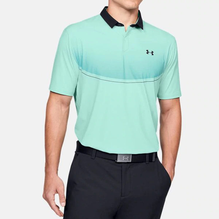 Under Armour Iso-Chill Graphic Polo Shirt 'Mint Green' 1350980-791