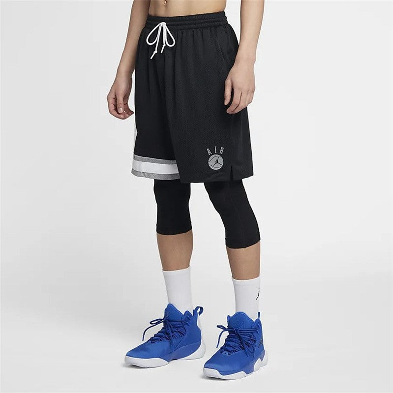 Air Jordan Drawstring Casual Sports Shorts Black CZ2505-010