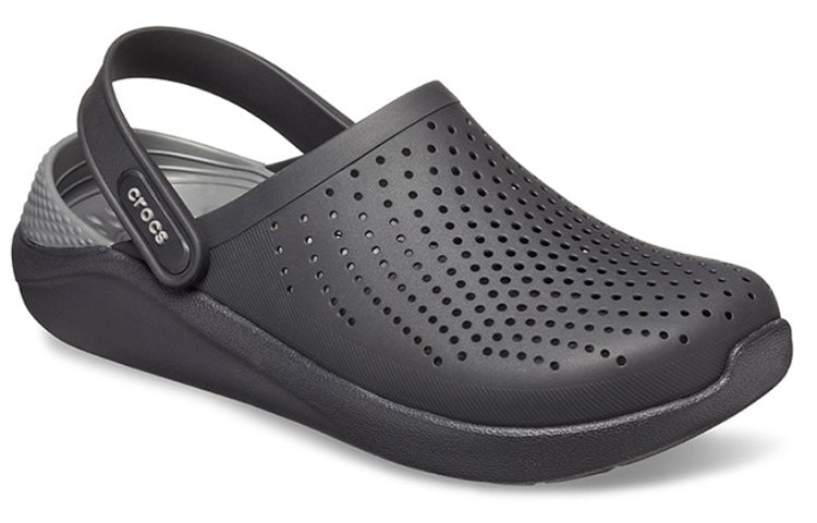 Crocs LiteRide Flash Shoes Unisex Gray Sandals 204592-0DD
