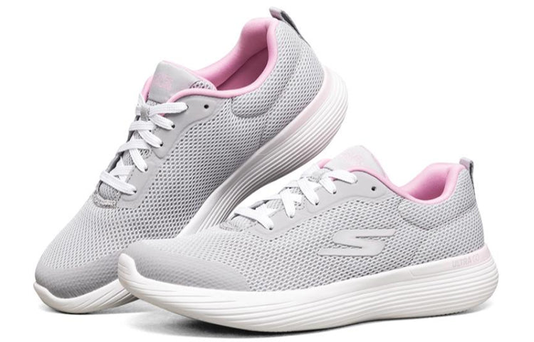 (WMNS) Skechers Go Run 400 V2 Gray/White/Purple 128000-GYLV