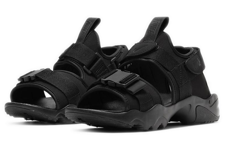 (WMNS) Nike Canyon Sandal 'Triple Black' CV5515-002
