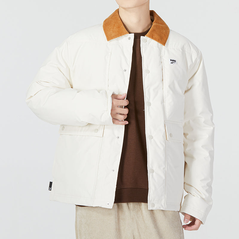 PUMA Downtown Padded Jacket 'White' 537868-65