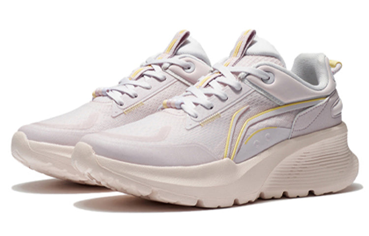 (WMNS) Li-Ning Eazgo 'Grey Cream' ARES006-3