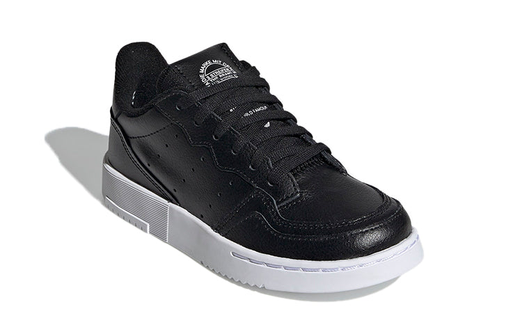 (PS) adidas originals Super Court Shoes Black/White EG0410