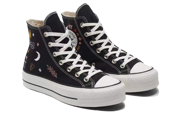 (WMNS) Converse Chuck Taylor All Star Platform High 'It's Okay To Wander - Black' 571085C