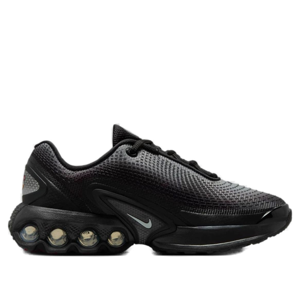 (GS) Nike Air Max Dn 'Black Metallic Silver Anthracite Light Smoke Grey' HV6364-001