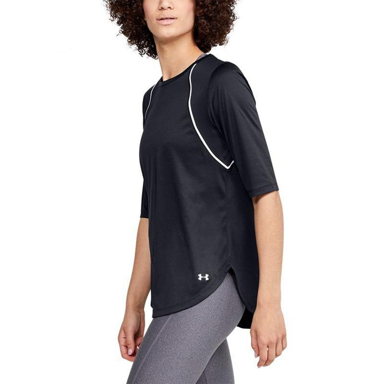 (WMNS) Under Armour Sun Armour Training Sports Sleeve Black 1355649-001