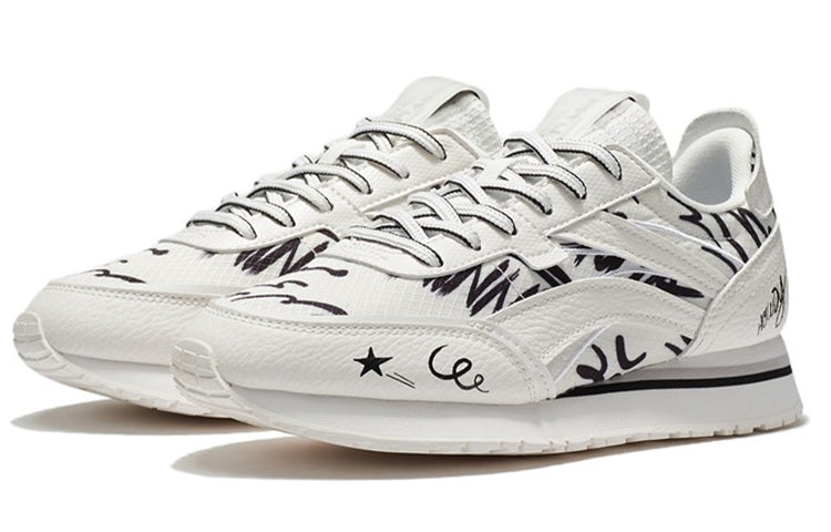 (WMNS) Li-Ning ChengFeng 'White Black' AGCR196-11