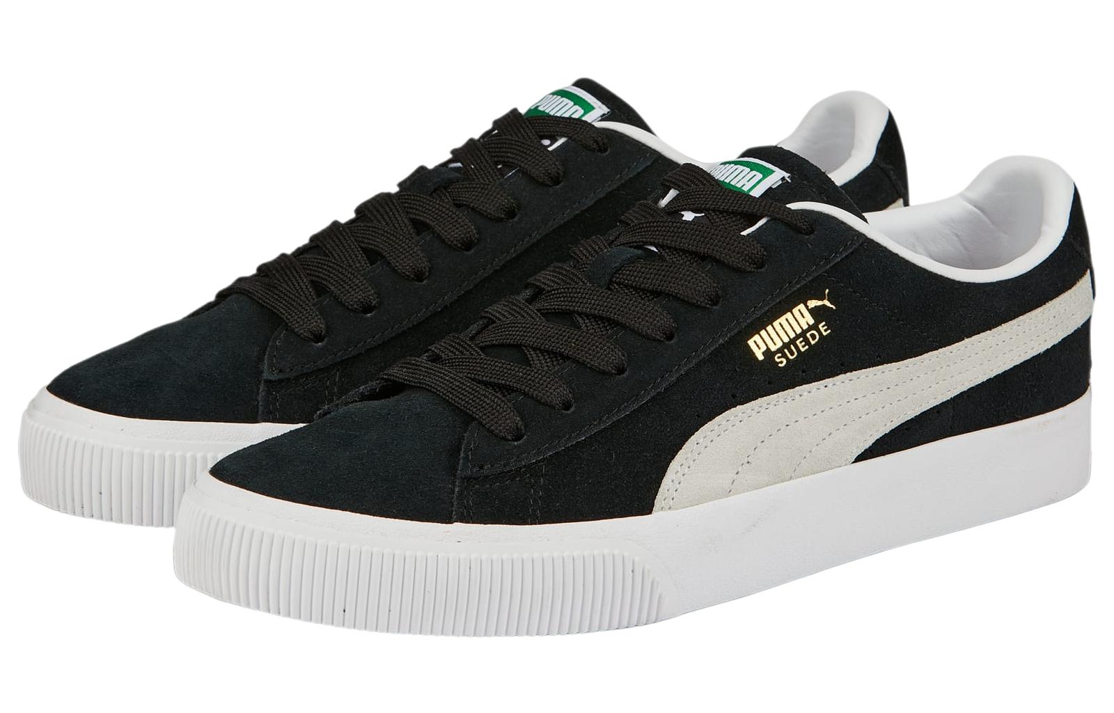 PUMA Suede Classic Sneakers 'Black White' 386598-03