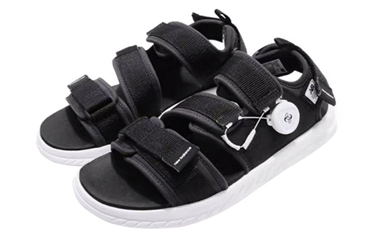 New Balance Lifestyle Black White Unisex Sandals SDL900AB