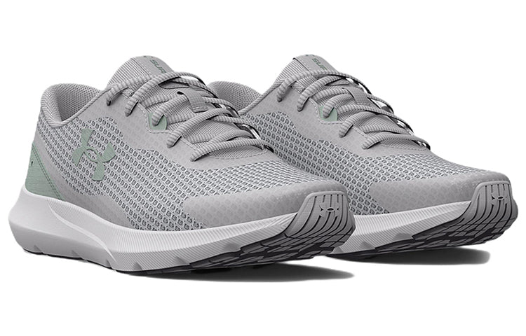 (WMNS) Under Armour Surge 3 'Halo Grey Opal Green' 3024894-112