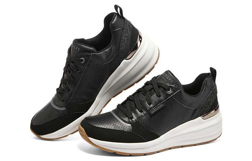 (WMNS) Skechers Billion 'Black' 155616-BLK