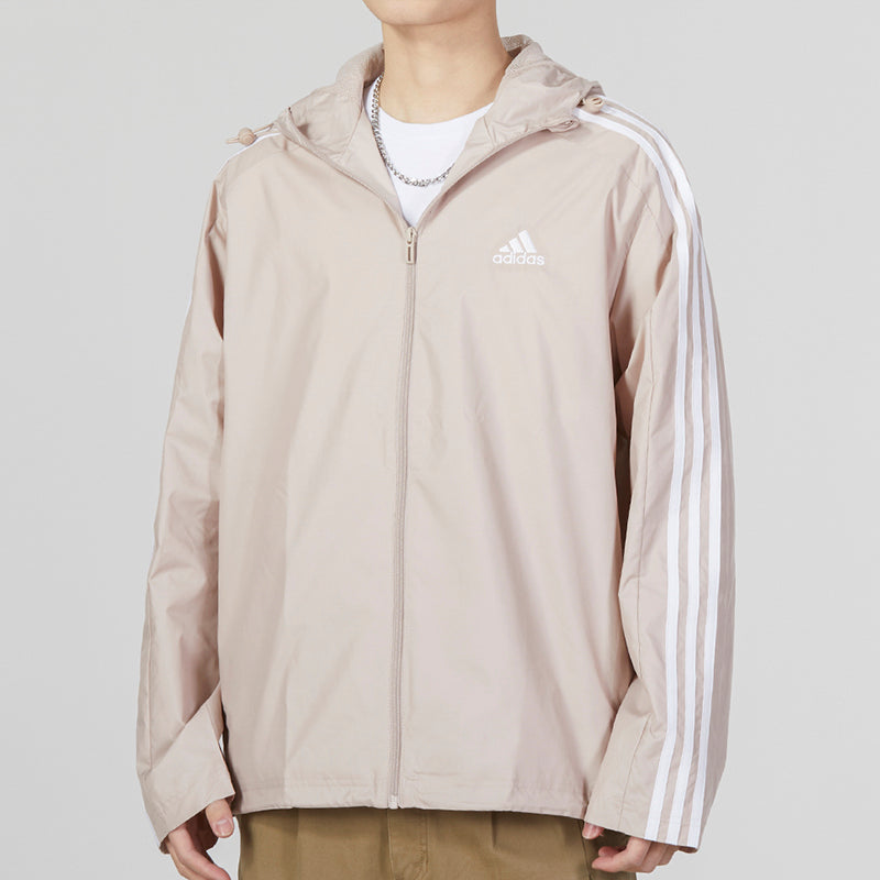 adidas Essentials 3-Stripes Woven Windbreaker IB0383
