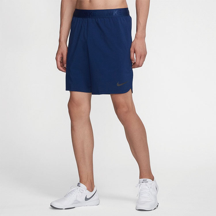 Nike Flex 8 Sports Training Shorts Navy Blue 886372-478