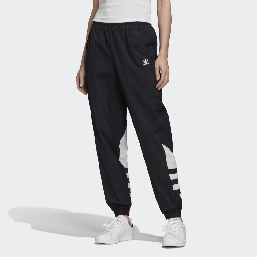 (WMNS) adidas Big Logo Sweatpants 'Black' FM2620