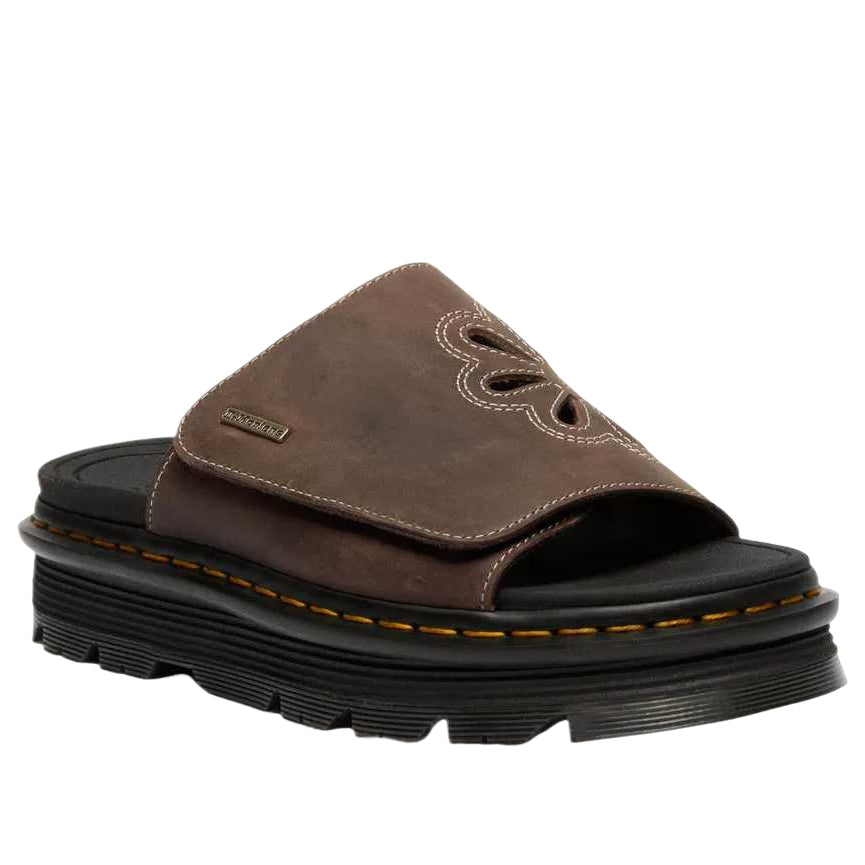 Dr. Martens Zebzag Flower Sandals 'Dark Brown' 42913200