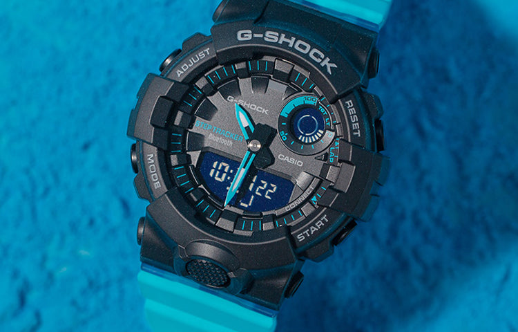 CASIO G-Shock Analog-Digital 'Black Blue' GMA-B800SC-1A2