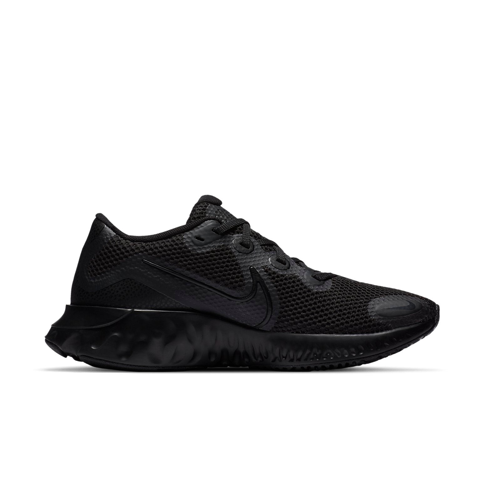(WMNS) Nike Renew Run 'Triple Black' CK6360-010