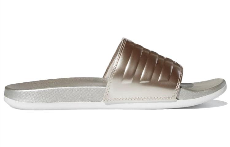 (WMNS) adidas Adilette Comfort Slide 'Champagne Metallic' FY7898