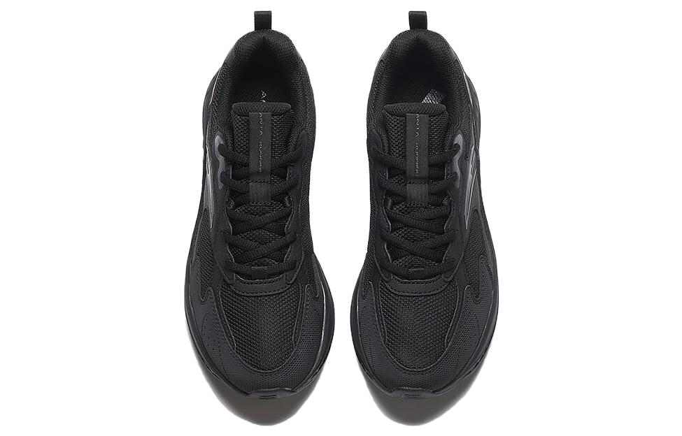 (WMNS) ANTA Running Series Sneakers 'Black' 922345595-4