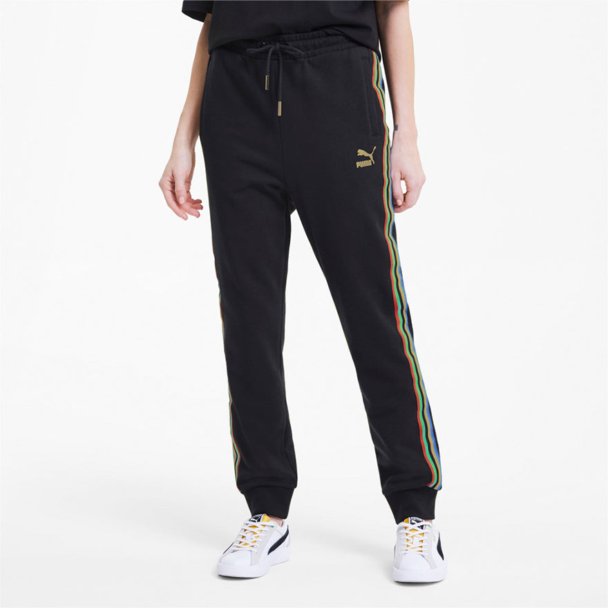 (WMNS) PUMA World Resonance Series Drawstring Knitted Trousers 599062-51