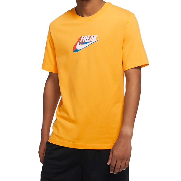 Nike Giannis Swoosh Freak T-Shirt 'Gold' CV1096-739