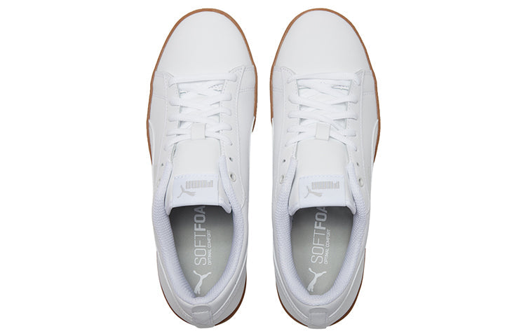 (WMNS) PUMA Smash V2 L 'White Gum' 365208-12