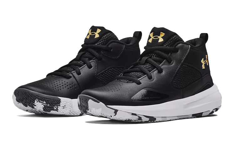 (GS) Under Armour Lockdown 5 'Black Metallic Gold' 3023533-003