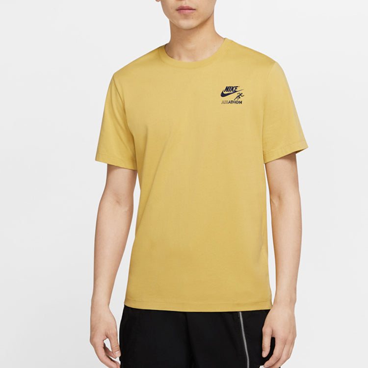 Men's Nike Sportswear Retro Gold Color T-Shirt CT6874-740