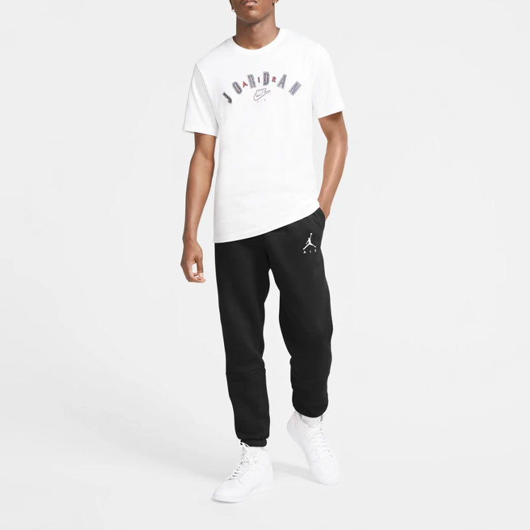 Air Jordan Athleisure Casual Sports Knit Long Pants Black CK6694-010