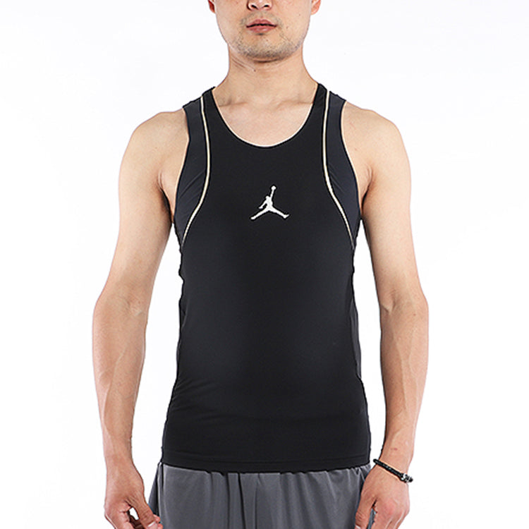 Men's Air Jordan Sleeveless Sports Black Vest 724798-011
