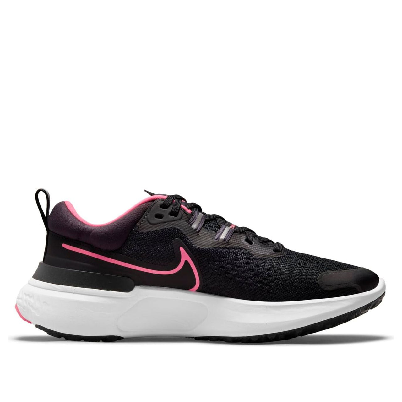 (WMNS) Nike React Miler 2 Black/Pink CW7136-003