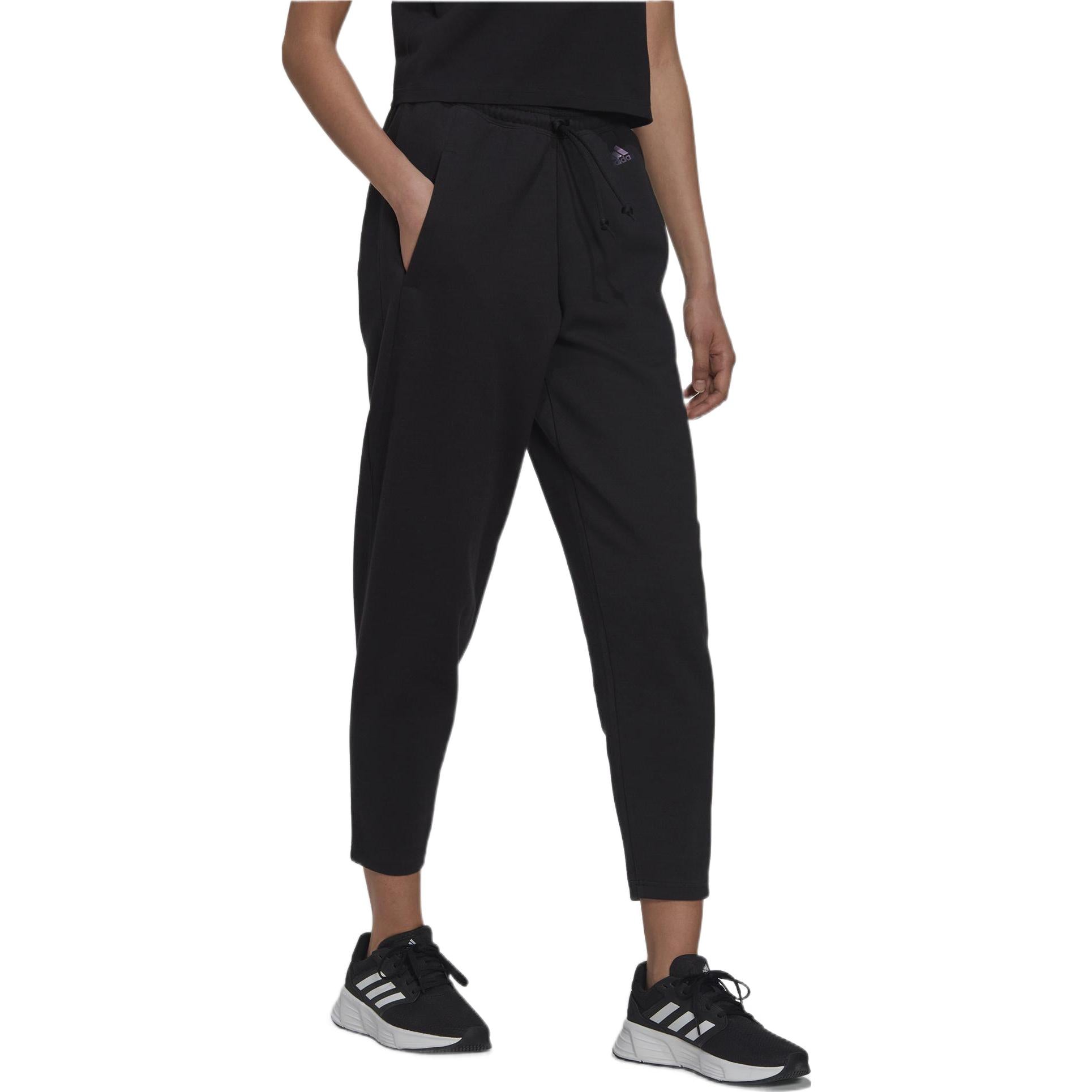 (WMNS) adidas Tracksuit Bottoms Asia Sizing 'Black' HI0026