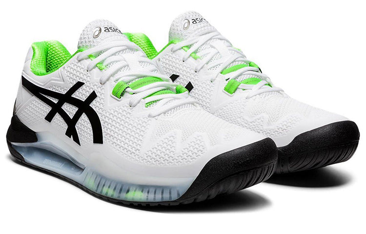 ASICS Gel Resolution 8 'White Green Gecko' 1041A079-105