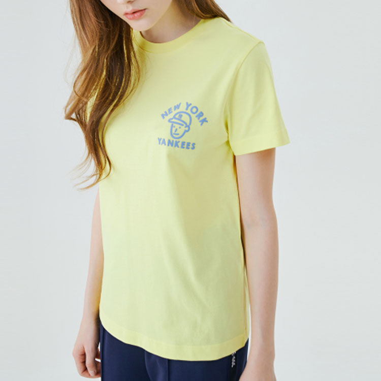 MLB New York Yankees Bigboy Series Short Sleeve Unisex Yellow 31TSC6031-0C03