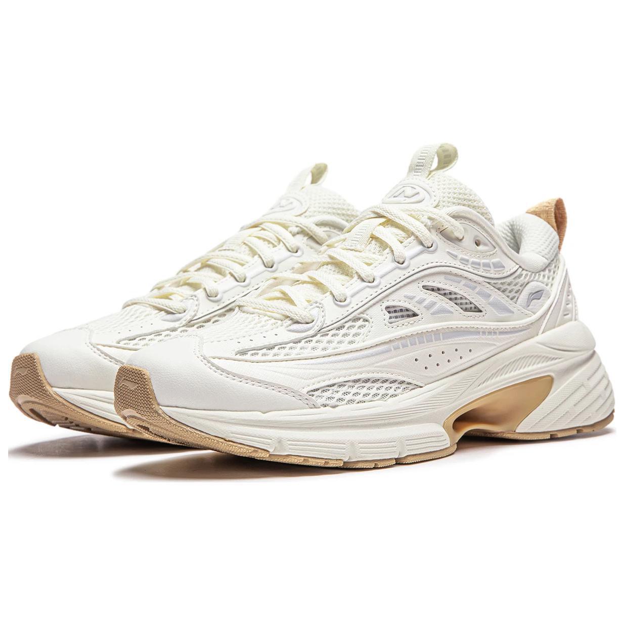 (WMNS) Li-Ning Starlit Lite 'White Khaki' AGCU052-3