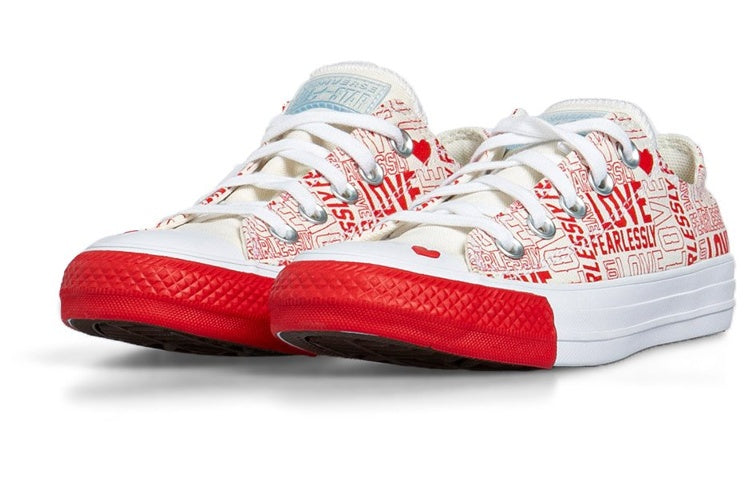 (WMNS) Converse Love Fearlessly Chuck Taylor All Star Low Top Red 567311C