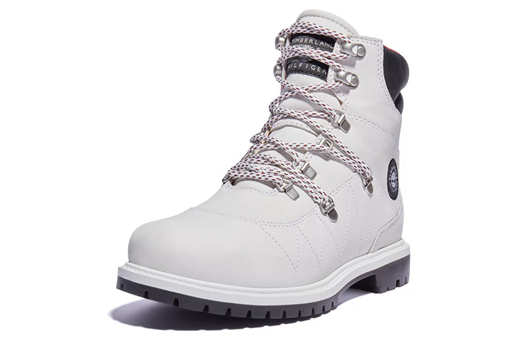 (WMNS) Timberland x Timmy Hilfiger Heritage Waterproof Boots 'White Nubuck' A2QM8143