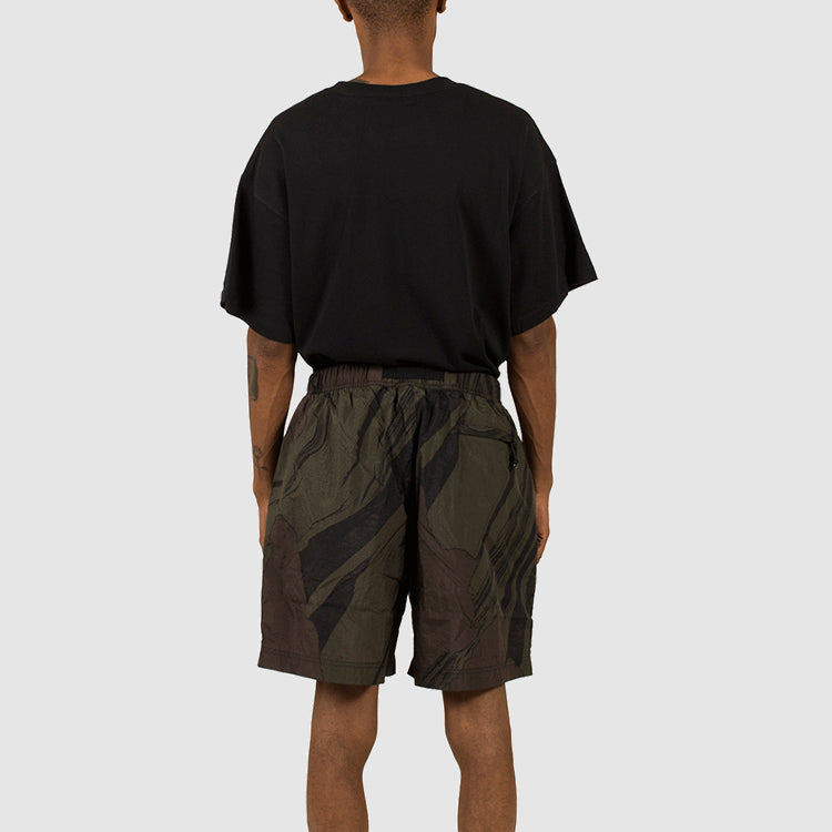 Nike ACG Casual Elastic Waistband Shorts Full Print Green CK9249-325