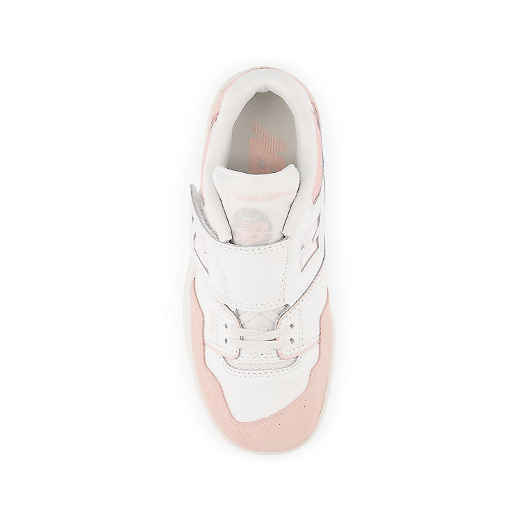 (PS) New Balance 550 Bungee Lace with Top Strap 'White Pink Haze' PHB550CD