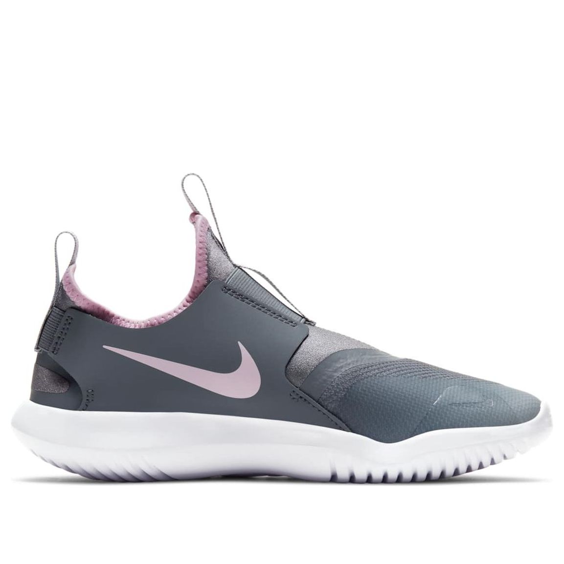 (GS) Nike Flex Runner 'Smoke Grey Pink Foam' AT4662-018