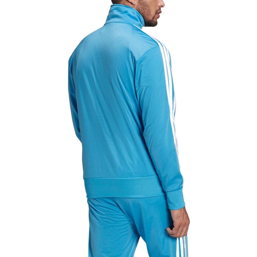 adidas originals Solid Color Logo Sports Jacket Blue HB9431